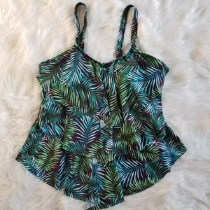 Cadocado tankini top adjustable